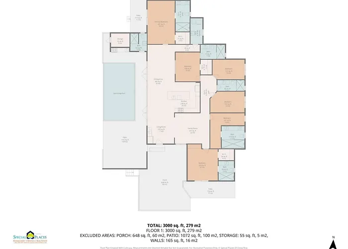 Brand-New 6Bd Giant With Private Pool By Spcr